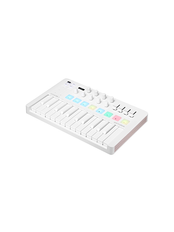 Arturia MiniLab 3 Alpine White - گالری موسیقی ساز ایران